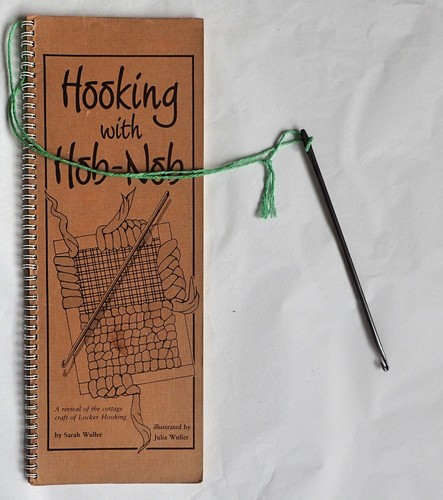 Vintage latch hook rug - latch,