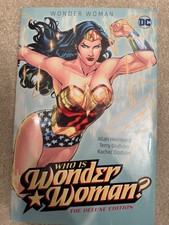WONDER WOMAN WHO IS WONDER WOMAN THE DELUXE EDITION HARDCOVER Collects #1-6