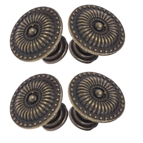 Pcs vintage bronze drawer - 4,