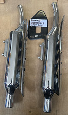 Standard Genuine Triumph Scrambler 900 EFI Exhaust Silencers T2206312 T2206311