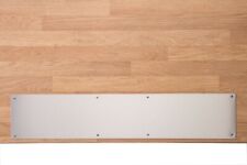 Door Kick Push Plate - Brushed Stainless Steel  Protection Plate 430 Grade