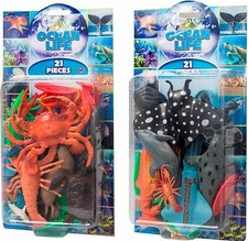 Ocean Life Pack Of 21
