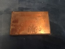 Vintage Letterpress Printing Blocks