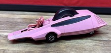 VINTAGE DINKY TOYS PINK PANTHER CAR WITH PINK PANTHER FIGURE  