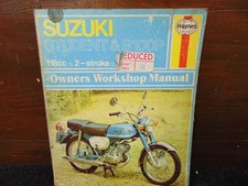 SUZUKI STUDENT AND B100P 118CC 2 STROKE HAYNES WORKSHOP MANUAL
