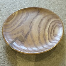 Handcrafted Wooden Dish 8”