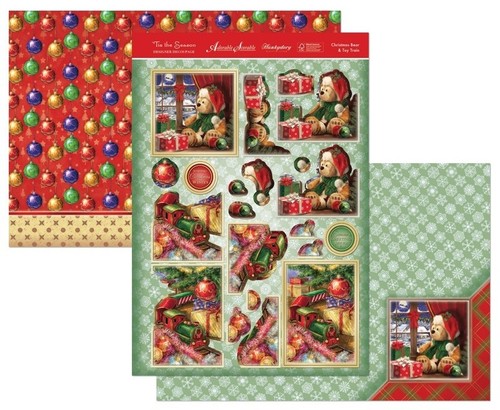 Hunkydory christmas bear toy - christmas,
