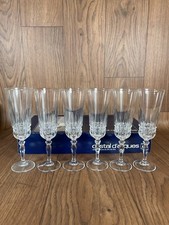 Set Of 6 Vtg Cristal