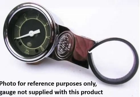 Gauge pod 52mm chrome - gauge, pod,