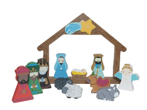 Cupcake cartwheels nativity - cupcake,
