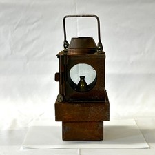 Vintage North British Railway (NBR) Welch Patent Signal Lantern Lamp