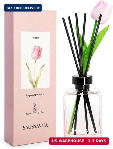 Flower reed diffuser set - flower,