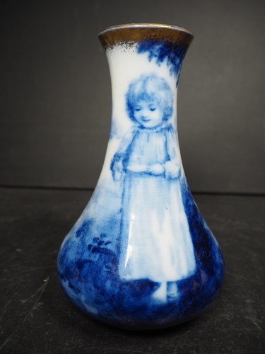 Antique royal doulton blue - antique,