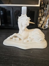 Franklin Mint 1986 Unicorn Figure Guardian of the Heart by David Cornell