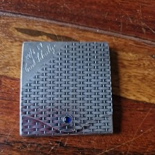 ANTIQUE  German Empire Solid silver 800 Match Book vesta case  1909  30.6g