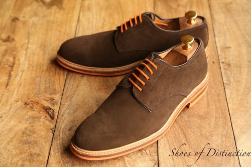 Russell bromley brown suede - &,