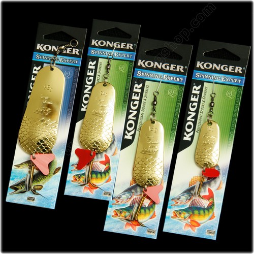 Pike fishing lures set spoons - fishing,