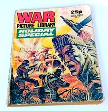 War Picture Library Holiday Special Issue ~ 3 x War Comic Stories ~ 1975