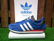 VINTAGE Adidas COUNTRY OG 80s casuals 2020 BLU/RED/YELL/GRN/BLACK/WH UK8.5 BNWT