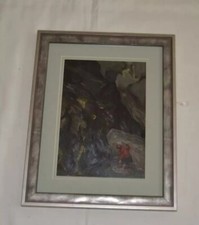 Frank Owen Salisbury Signed Oil painting - Rock Pool, Tintagel - Listed Artist