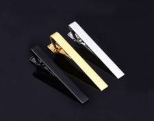 Engraved Tie Pin, Tie Bar Clip