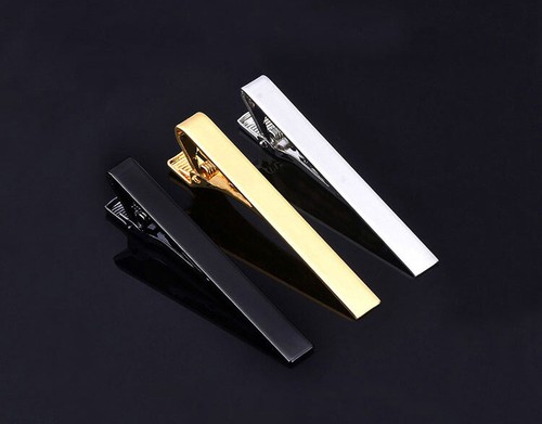 Engraved tie pin bar - tie,