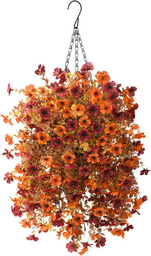 Artificial faux hanging plants - artificial,