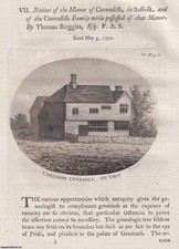 NOTICES OF THE MANOR OF