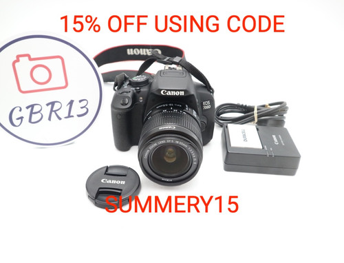 Canon 700d dslr - canon, 18mp