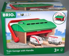 BRIO 33474 TRAIN GARAGE WITH