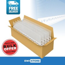 20x pvc white render corner - white,