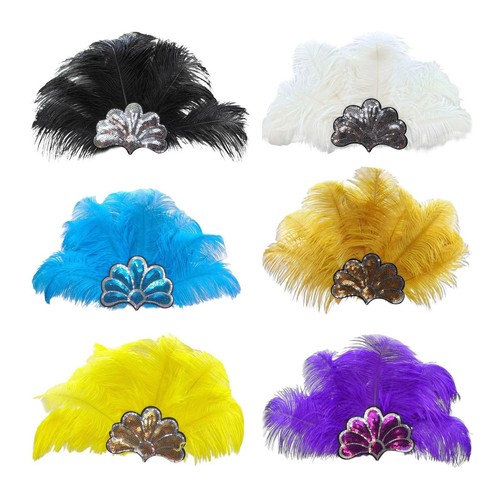 Feather headdress costume - headdress,