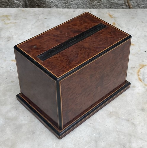 Art deco burr - elm, wood