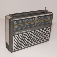 Vintage 4 Band Radio ITT Tiny