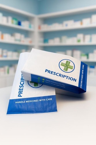 Pharmacy prescription counter - prescription,