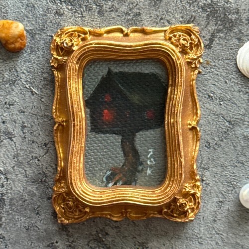 Tiny oil painting miniatures - painting,