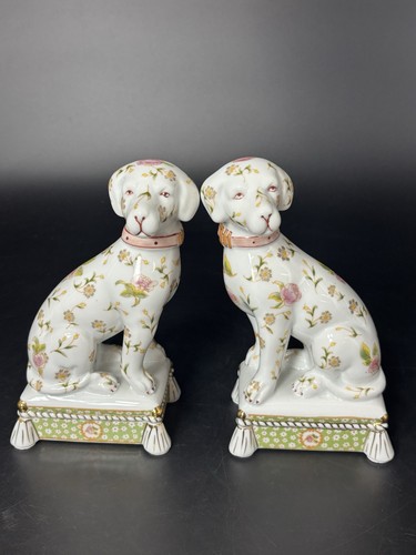 Pair vintage staffordshire - vintage,