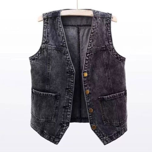 Classic denim waistcoat - waistcoat, gilet