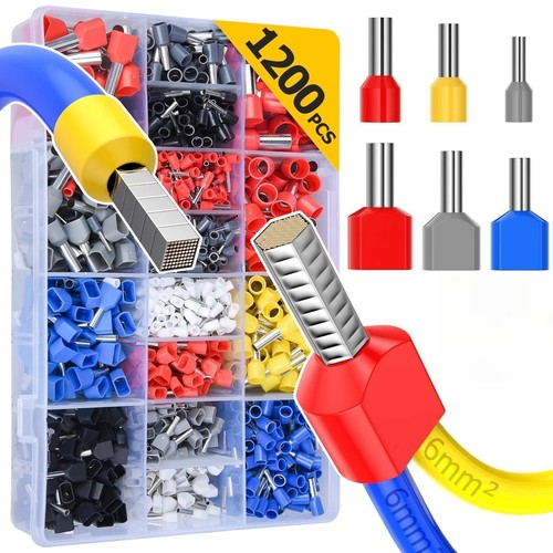Double wire ferrule - wire, kit