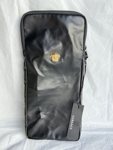 Versace black slipper - versace,