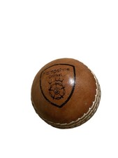 Hampshire Leather Hand Stitched Cricket Ball