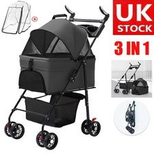 Pet Stroller Dog Foldable