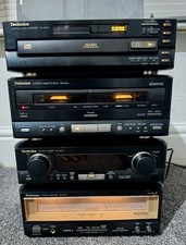 Technics Stereo Amplifier SE-CA10 HiFi System 5 Disc CD Changer  Tape & Radio