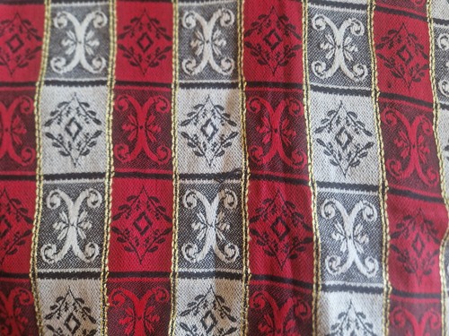 Vintage retro curtain - vintage,