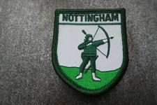 Nottingham Woven Cloth Patch Badge (L34S)