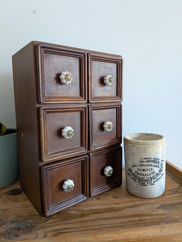 Wooden spice rack chest - wooden,