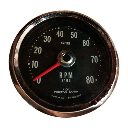 Vintage 80mm rev counter - vintage,