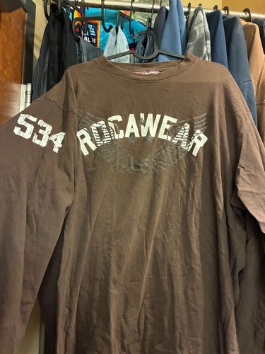 Vintage rocawear brown long - vintage,