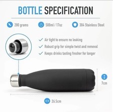 500ml Stainless Steel Water