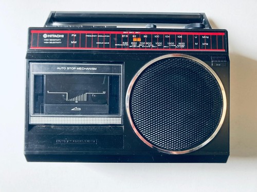 Vintage hitachi trk 510e radio - hitachi, trk-510e